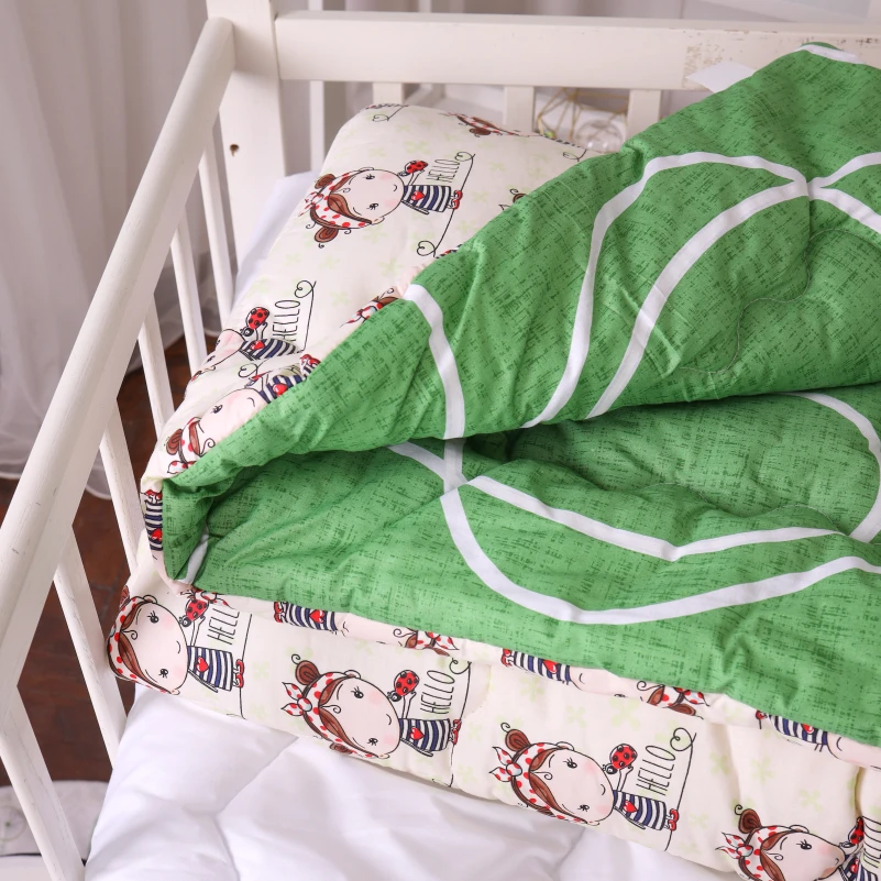 Одеяло антиаллергенное Kids Time 20-0031 Ladybug EcoSilk бязь (зимнее) - 2