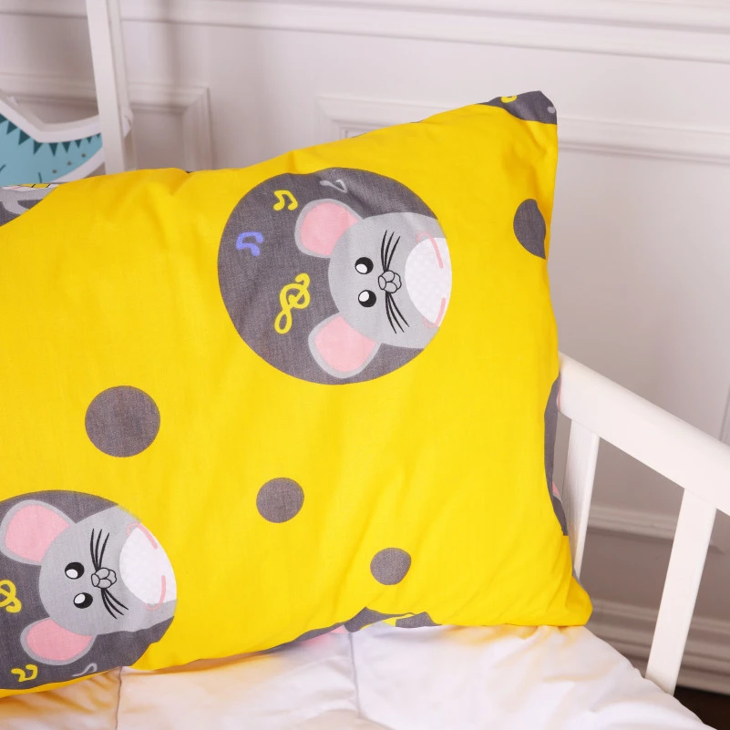 Подушка антиалергенна Kids Time 20-0029 Funny mice EcoSilk бязь - 2