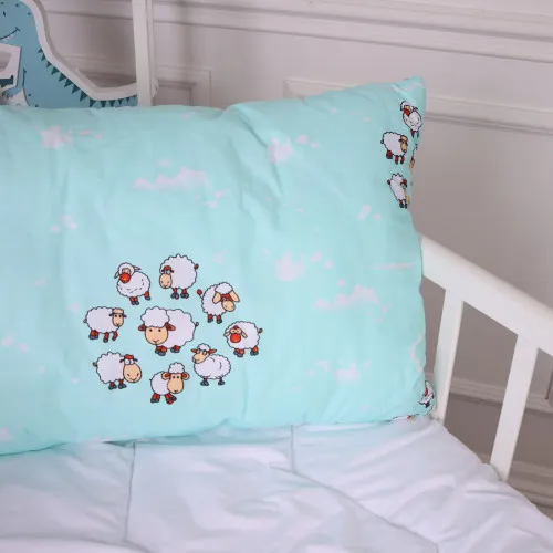 Подушка антиалергенна Kids Time 20-0030 Lambs бавовна бязь