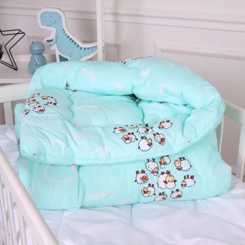 Ковдра антиалергенна Kids Time 20-0030 Lambs бязь (зимова)