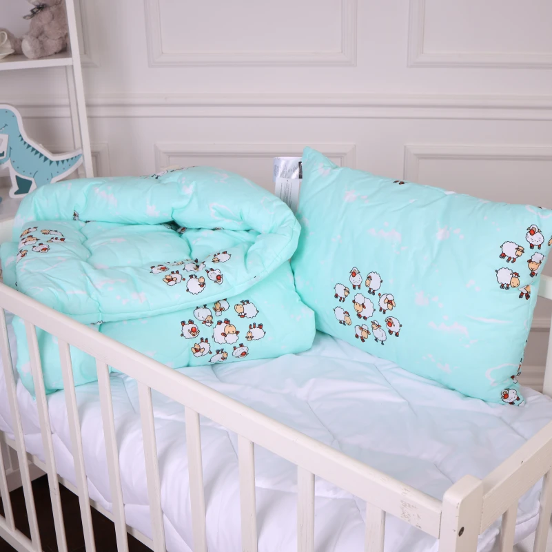 Подушка антиаллергенная Kids Time 20-0030 Lambs EcoSilk бязь - 2