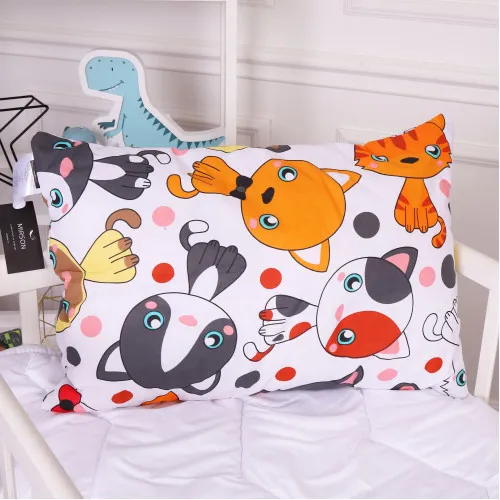 Подушка антиалергенна Kids Time 20-0035 Colored kittens бавовна бязь - 2
