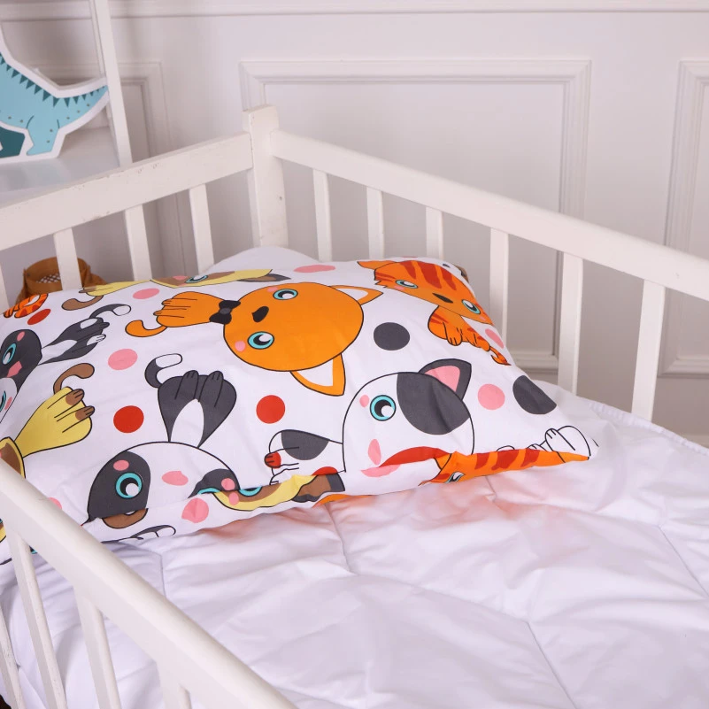 Подушка антиаллергенная Kids Time 20-0035 Colored kittens EcoSilk бязь - 2