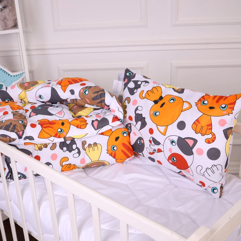 Набір антиалергенний зима Kids Time 20-0035 Colored kittens (EcoSilk) - 2