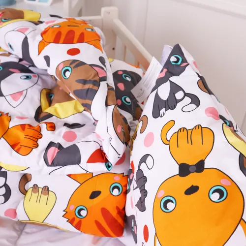 Набір антиалергенний зима Kids Time 20-0035 Colored kittens (Бавовна) - 3