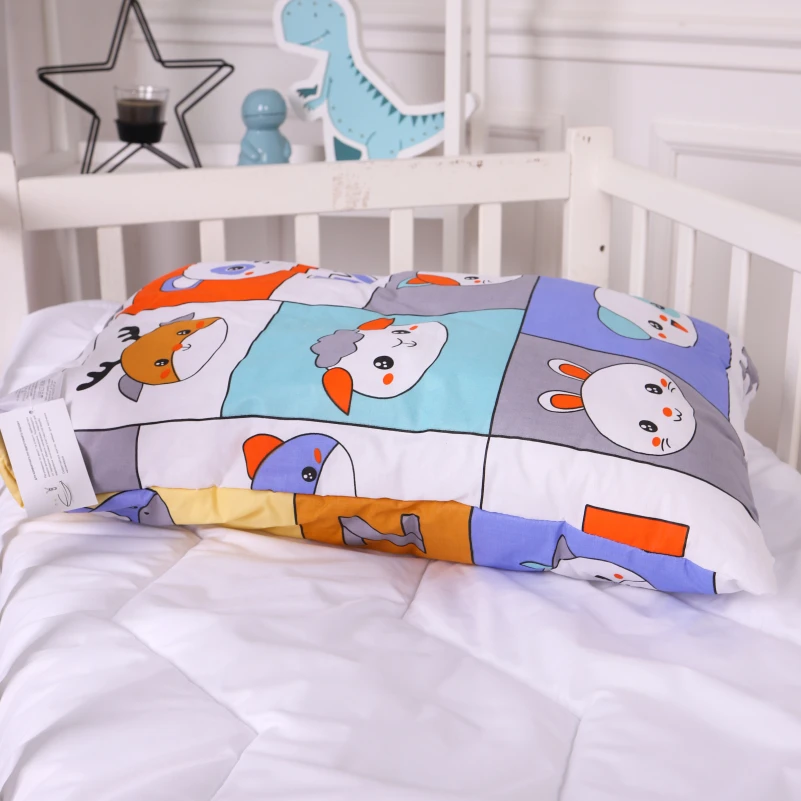 Подушка антиаллергенная Kids Time 20-0039 Zoo alphabet EcoSilk бязь - 2