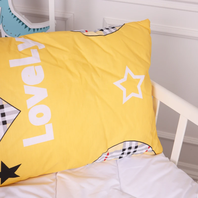 Подушка антиаллергенная Kids Time 20-0044 Cats and bunnies EcoSilk бязь - 3