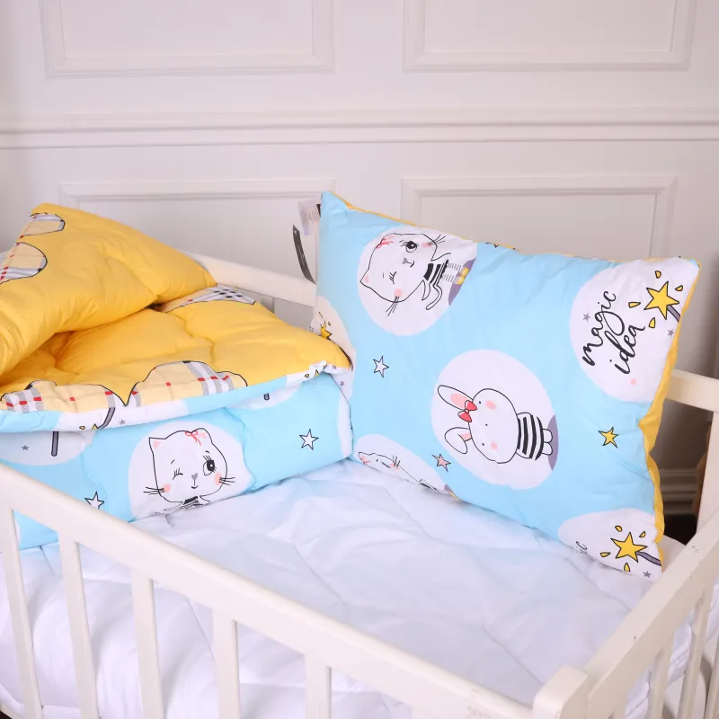 Набір антиалергенний зима Kids Time 20-0044 Cats and bunnies (EcoSilk) - 1