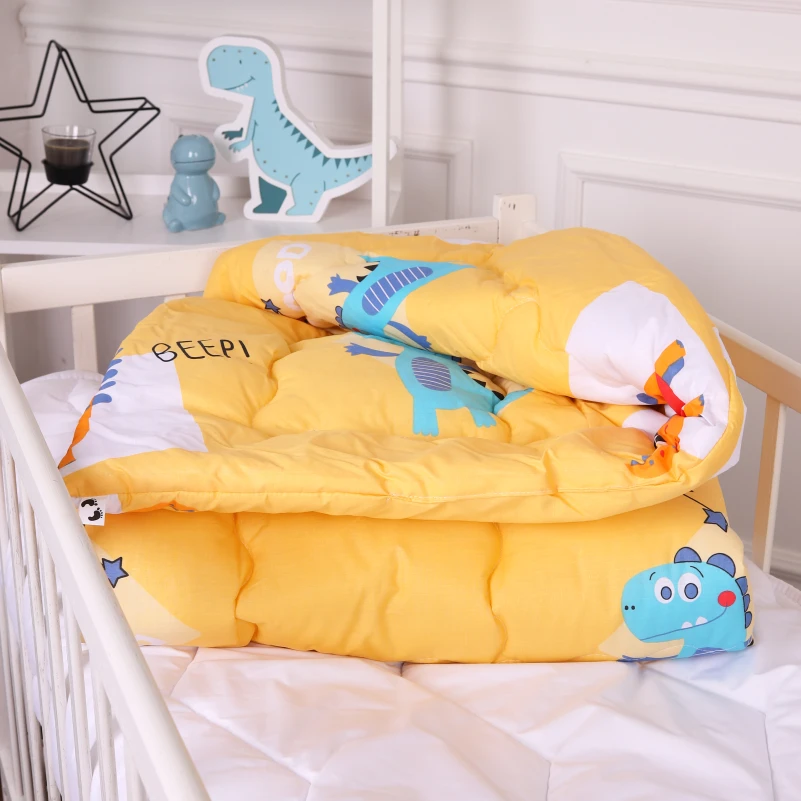 Одеяло антиаллергенное Kids Time 20-0033 Good dinosaur EcoSilk бязь (зимнее) - 2