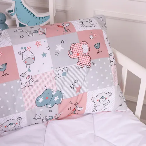 Подушка антиалергенна Kids Time 20-0028 Little girl Teddy бавовна бязь
