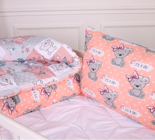 Набір антиалергенний зима Kids Time 20-0028 Little girl Teddy 