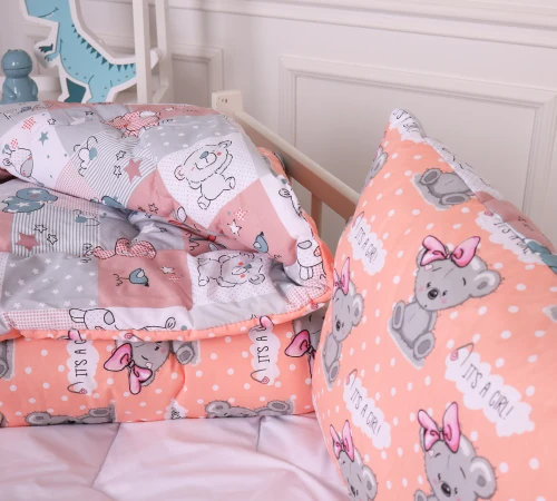 Набір антиалергенний зима Kids Time 20-0028 Little girl Teddy  - 2