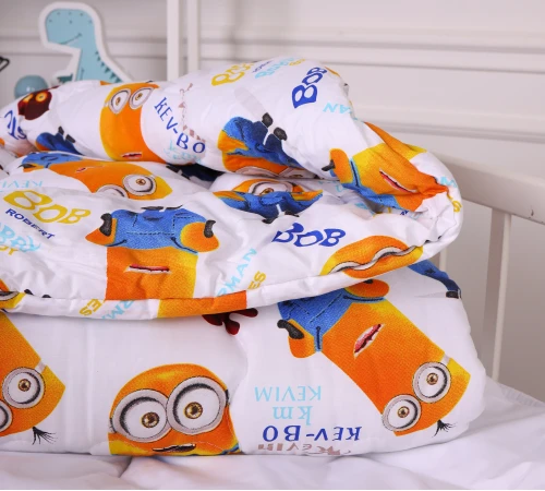 Одеяло антиаллергенное Kids Time 20-0036 Minions бязь (зимнее) - 2