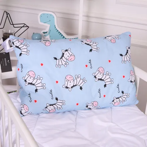Подушка антиалергенна Kids Time 20-0037 Cute blue zebra бавовна бязь