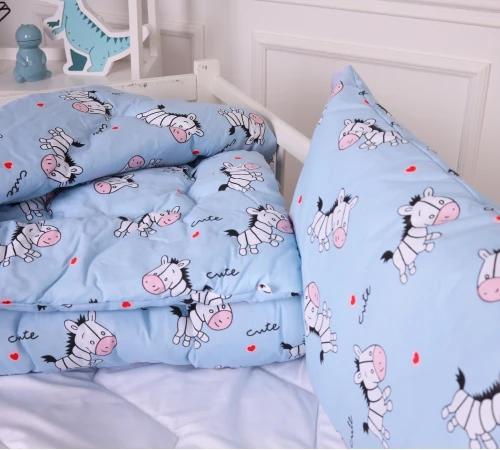 Набір антиалергенний зима Kids Time 20-0037 Cute blue zebra  - 2