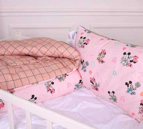 Набір антиалергенний зима Kids Time 20-0042 Pink Mikey Mouse - 2