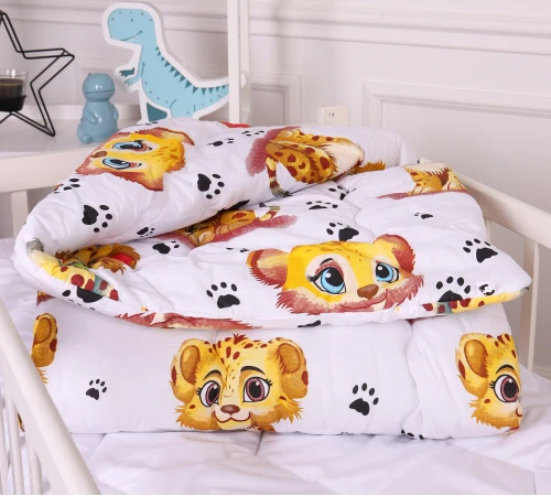 Ковдра антиалергенна Kids Time 20-0034 King Tiger бязь (зимова)