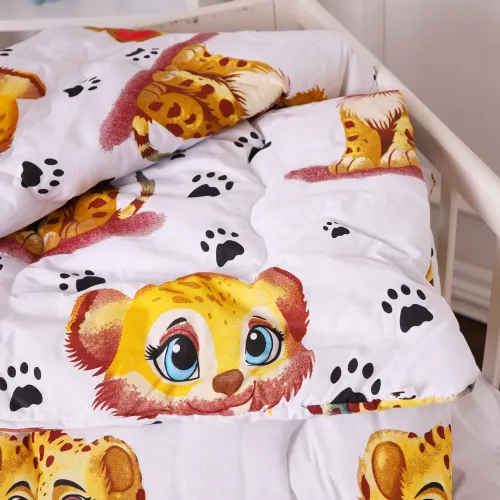 Ковдра антиалергенна Kids Time 20-0034 King Tiger бязь (зимова) - 4