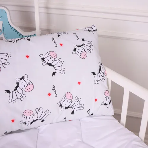 Подушка антиалергенна Kids Time 20-0040 Cute white zebra бязь - 2