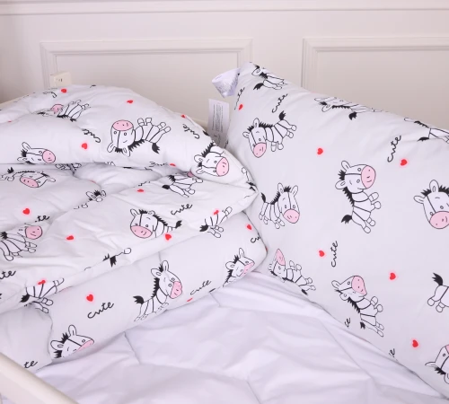 Набір антиалергенний зима Kids Time 20-0040 Cute white zebra 