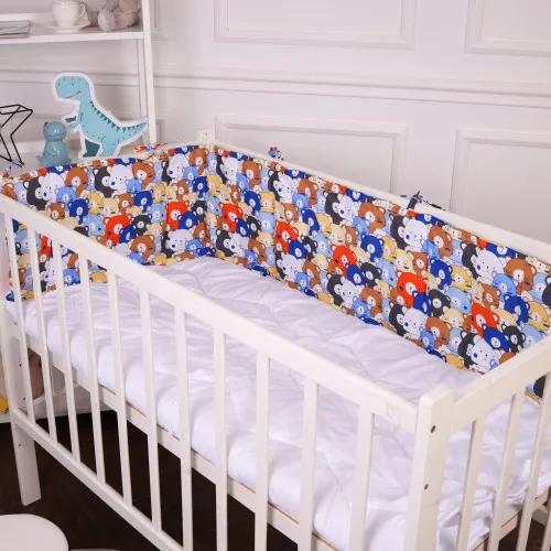 Сплошной борт в кроватку Kids Time 20-0032 Colored bears