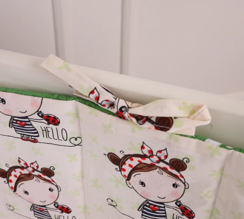 Сплошной борт в кроватку Kids Time 20-0031 Ladybug - 2