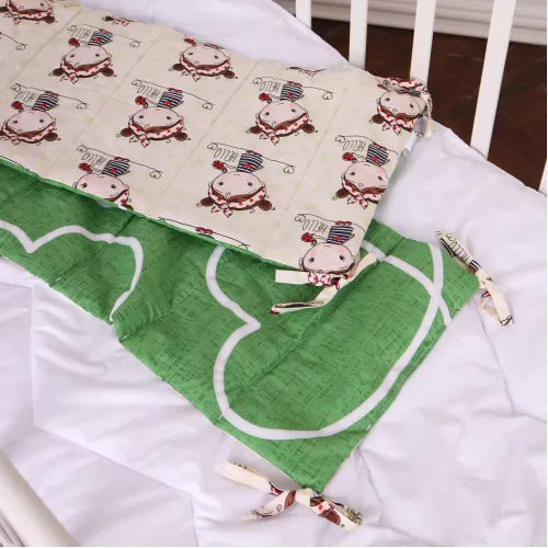 Суцільний борт в ліжечко Kids Time 20-0031 Ladybug - 3