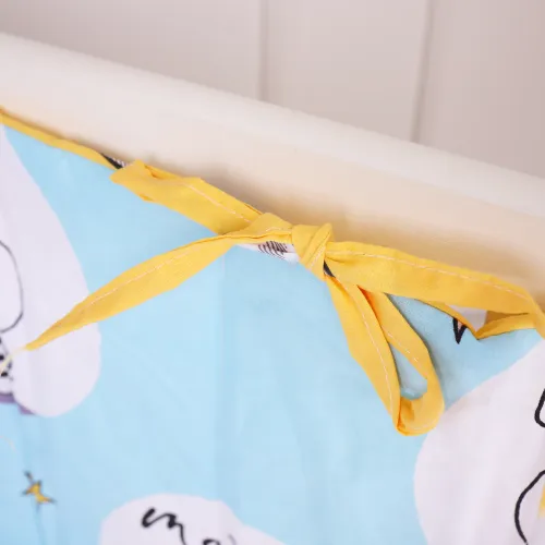 Суцільний борт в ліжечко Kids Time 20-0044 Cats and bunnies - 4