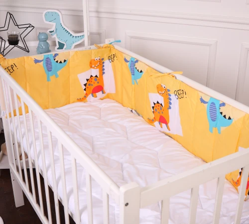 Сплошной борт в кроватку Kids Time 20-0033 Good dinosaur