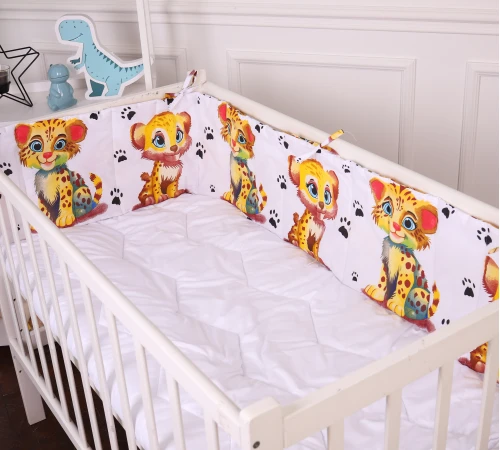 Сплошной борт в кроватку Kids Time 20-0034 King Tiger