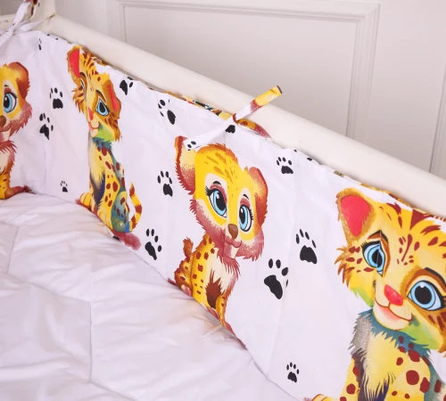 Сплошной борт в кроватку Kids Time 20-0034 King Tiger - 2