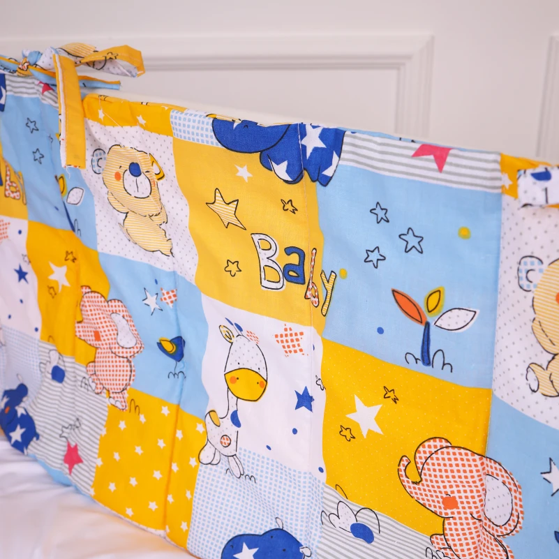 Суцільний борт в ліжечко Kids Time 20-0038 Cute animals - 2