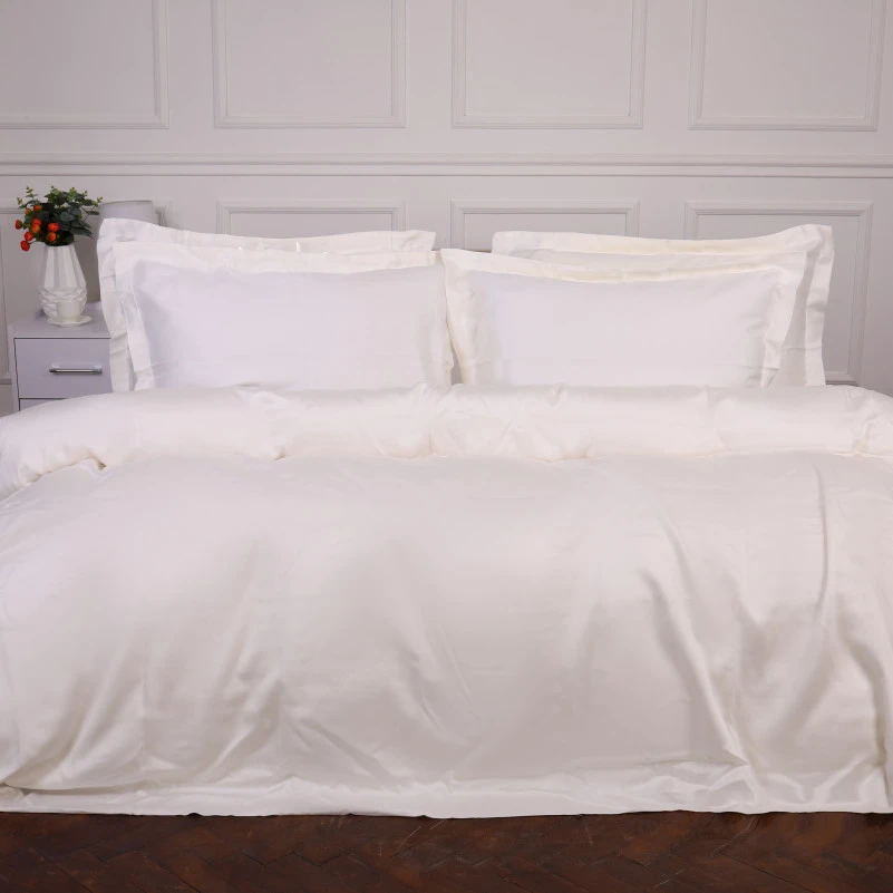 Комплект постільної білизни Tencel №01 White - 1