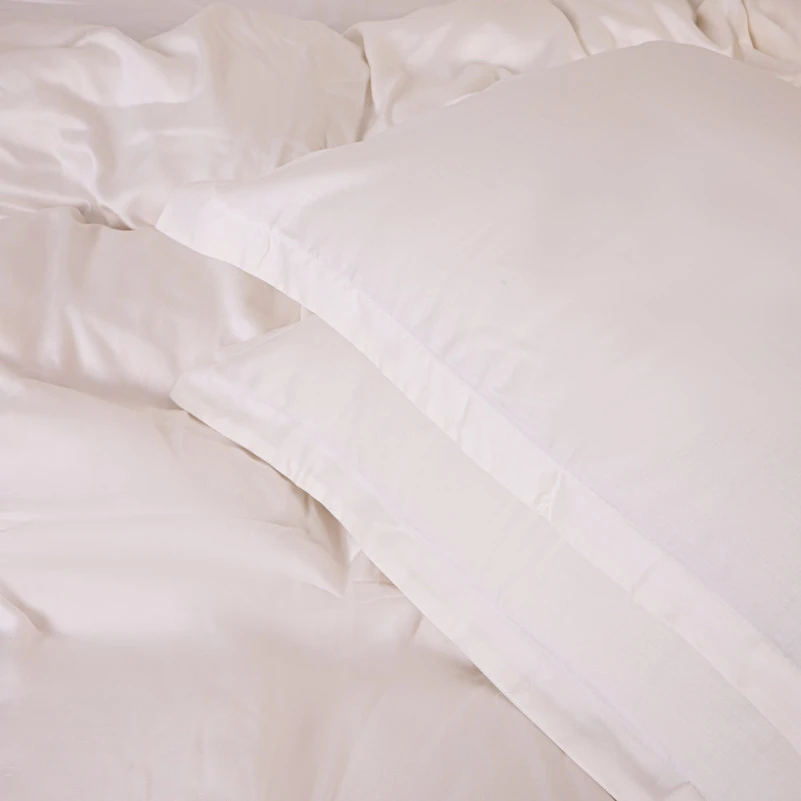 Комплект постільної білизни Tencel №01 White - 9