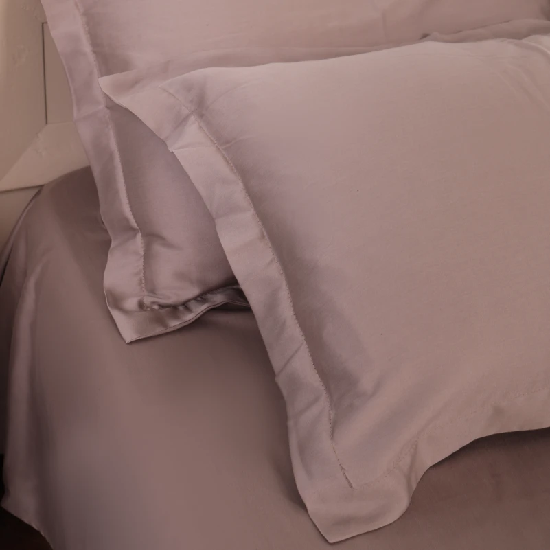 Комплект постільної білизни Tencel №08 Beige - 12