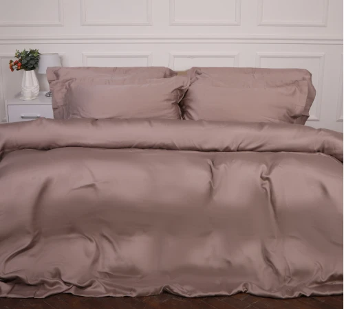 Комплект постільної білизни Tencel №08 Beige - 2