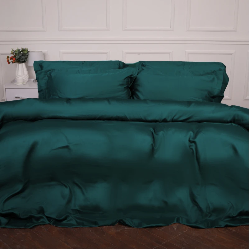 Комплект постільної білизни Tencel №07 Emerald - 1