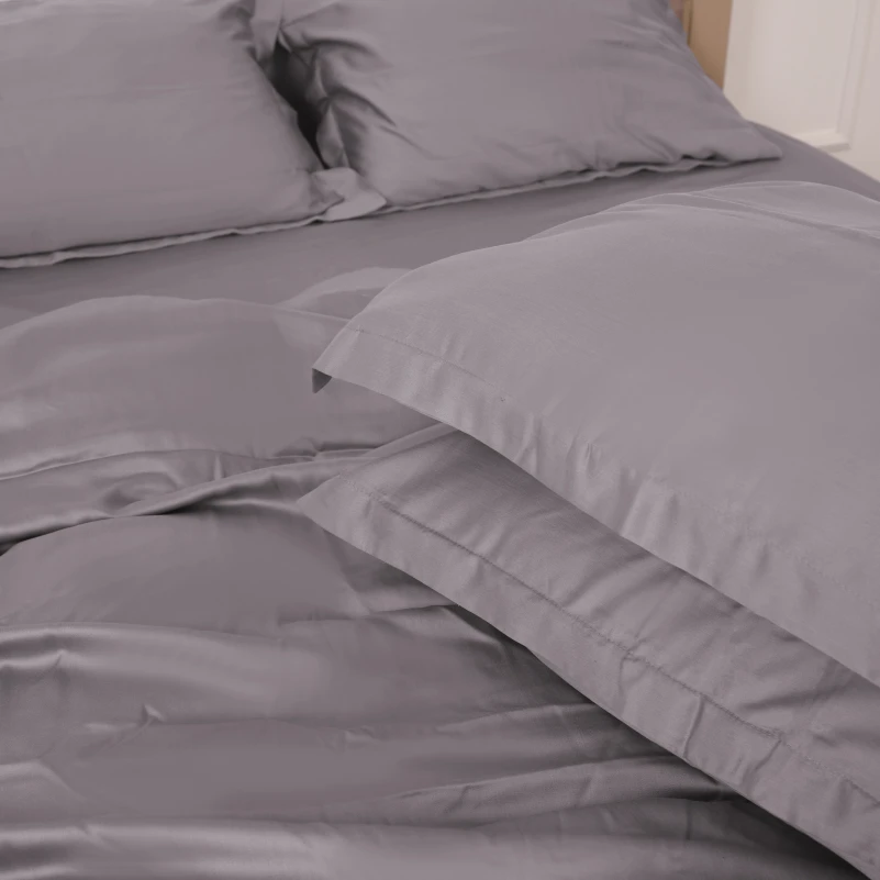 Комплект постільної білизни Tencel №06 Gray - 2