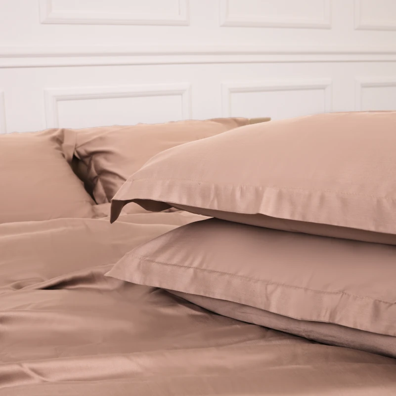 Комплект постільної білизни Tencel №03 Creamy - 4