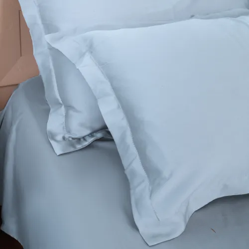 Простирадло на гумці Tencel №04 Blue висота 25 см (дитячі 10 см) - 5