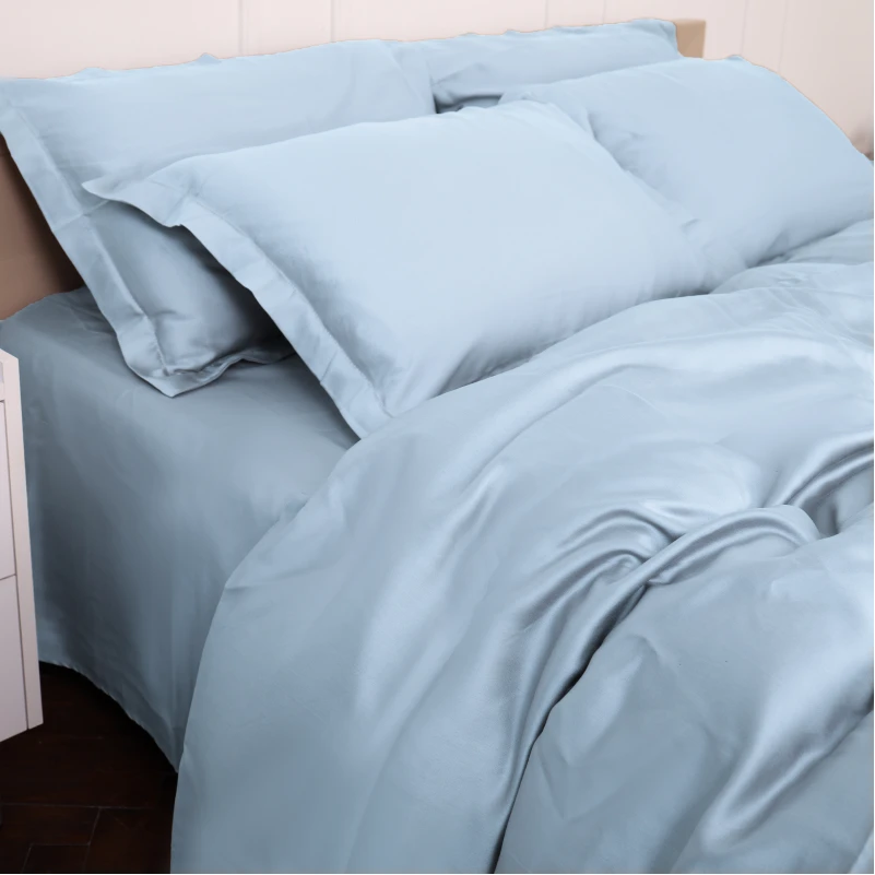 Комплект постільної білизни Tencel №04 Blue - 2