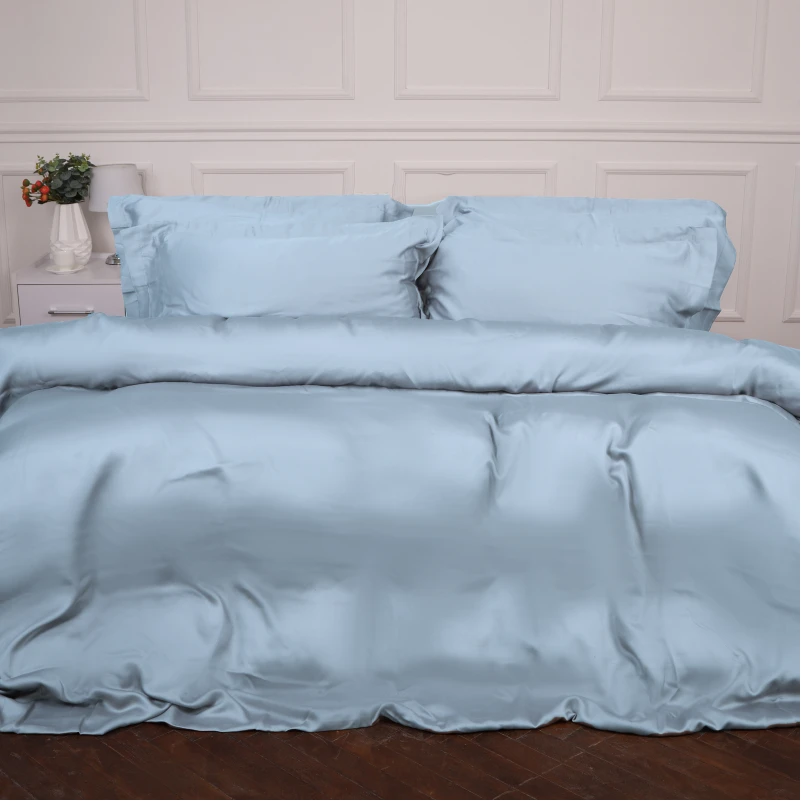 Комплект постільної білизни Tencel №04 Blue - 1