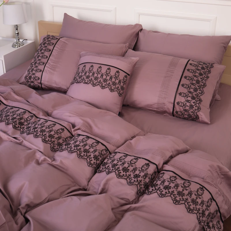 Комплект постільної білизни Сатин Т "Luxe Haven Linens" - 4