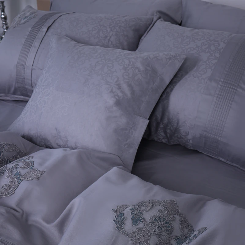 Комплект постільної білизни Сатин Т "Grand Comfort Collection" - 6