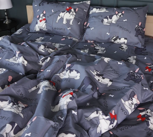 Підковдра Бязь 17-0663 Cute Pug - 2