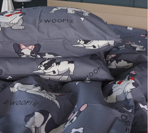 Наволочка Бязь 17-0663 Cute Pug