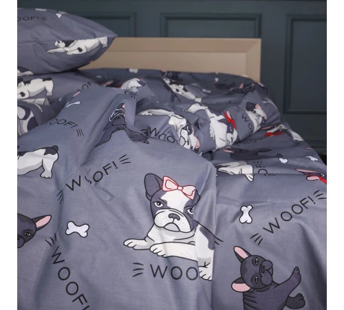 Простирадло Ranforce Elite 17-0663 Cute Pug