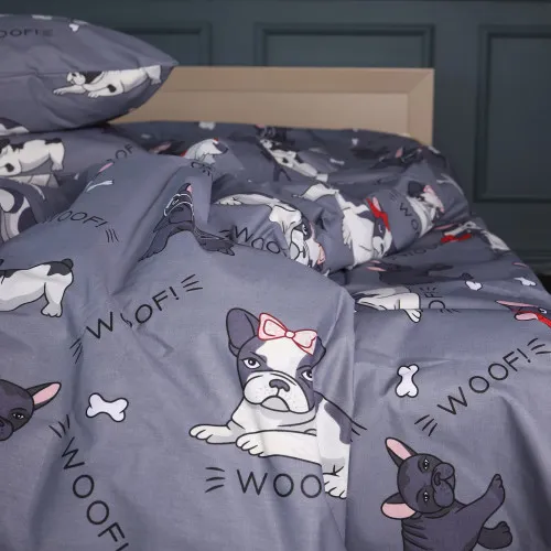 Простирадло Ranforce Elite 17-0663 Cute Pug