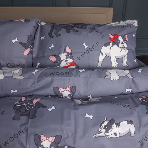 Комплект постільної білизни Ranforce Elite 17-0663 Cute Pug - 2