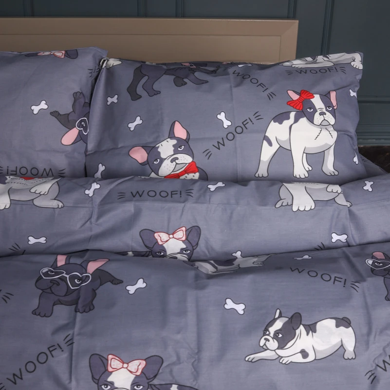 Комплект постельного белья Ranforce Elite 17-0663 Cute Pug - 1